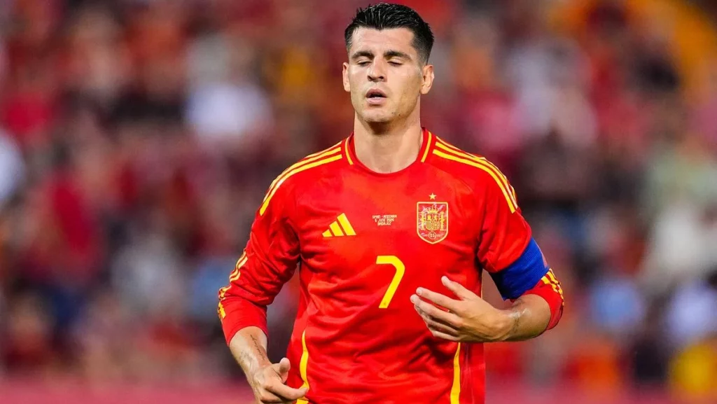 Morata en el foco de las críticas