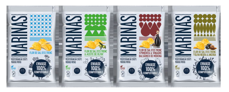 El auténtico aperitivo mediterráneo: las patatas fritas Marinas con Flor de Sal d’Es Trenc