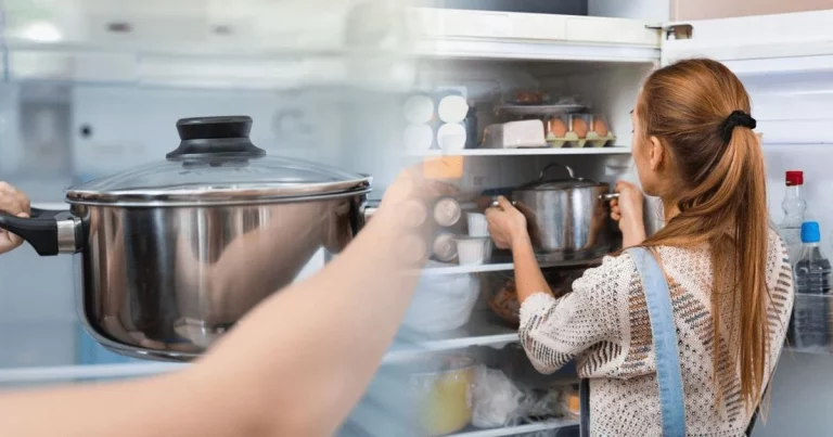 Por qué no debes guardar la olla o cacerola con comida en la nevera