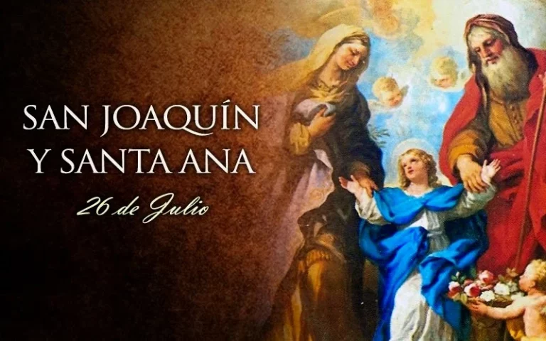 San Joaquín y Santa Ana: Santoral del 26 de julio de 2024