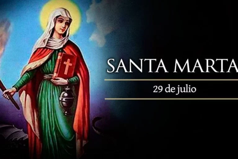 Santa Marta: Santoral del 29 de julio de 2024