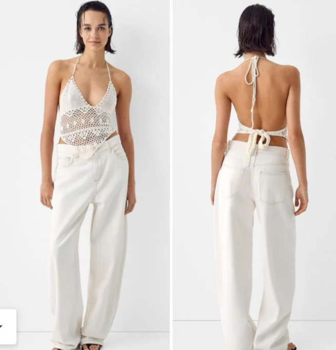 Este top de Bershka vuela en rebajas y lo lleva hasta Laura Escanes