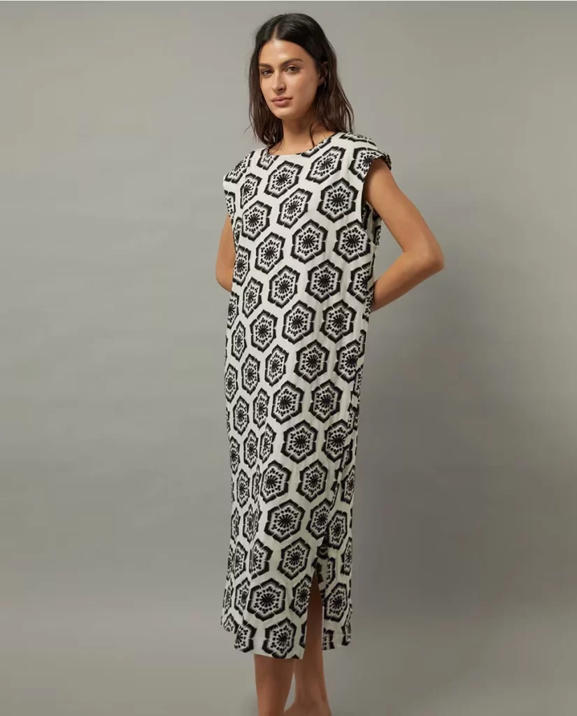 Vestido jacquard El Corte Ingles