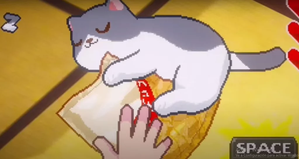 Videojuego de fotografiar gatos en Japón