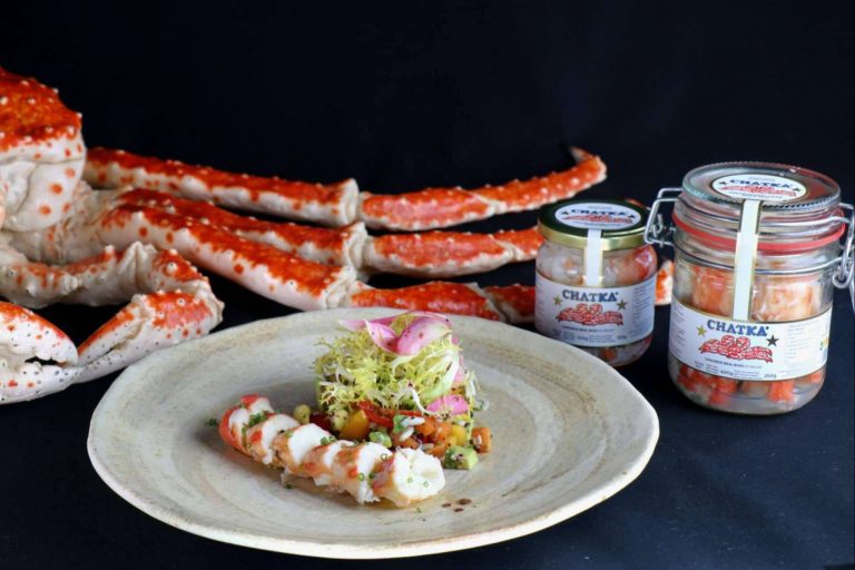 El chef Óscar Molina muestra la alta cocina con CHATKA Cangrejo Real