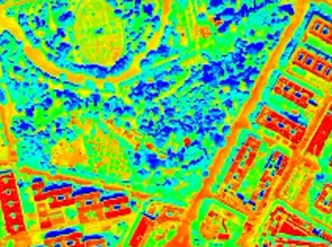 Mapa de calor de Madrid con el nuevo proyecto en 3D Mapa de calor de Madrid con el nuevo proyecto en 3D