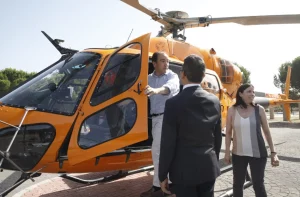 Madrid usa un helicóptero para detectar obras ilegales y un mapa de calor de más de 330 km cuadrados