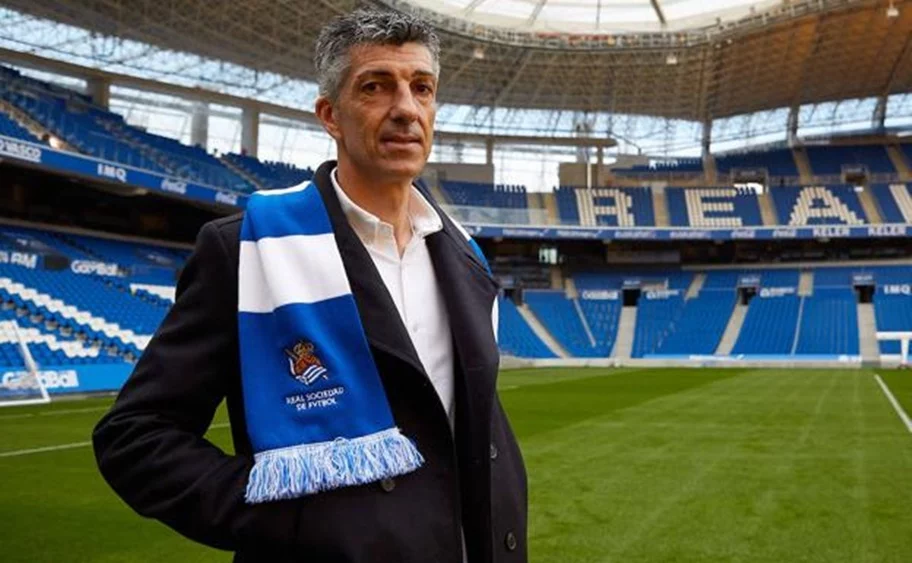 Petición surrealista de Imanol Alguacil a la Real Sociedad en su despedida deja petrificado al Athletic 1 Imanol Alguacil elogia la política del Athletic. Fuente:@RealSociedad