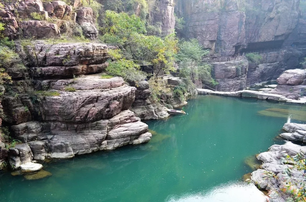 Cascada fake en China.