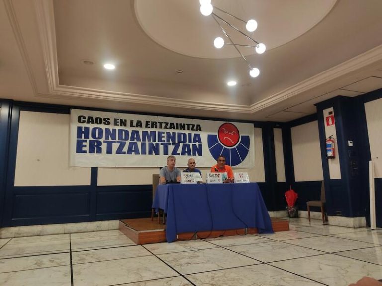 La Ertzaintza se planta: Exigen negociación urgente con el Gobierno vasco