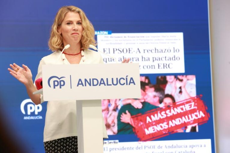 El PP andaluz afea a Espadas su silencio ante el pacto PSC-ERC, que es 