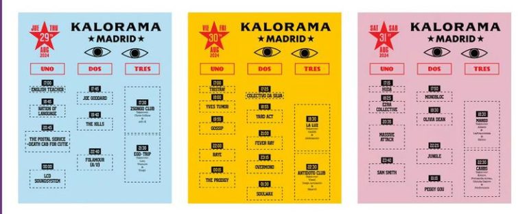 El festival Kalorama presenta horarios, escenarios y la incorporación del DJ francés Folamour