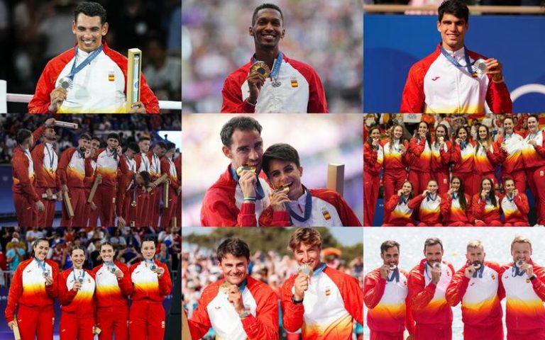 España supera en París los números de Río y Tokio con 18 medallas y acaba decimoquinta del medallero