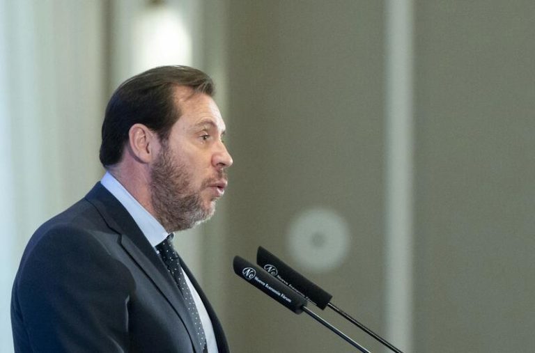 Óscar Puente advierte sobre las pérdidas en el tren de alta velocidad