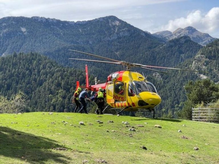 Falleció un hombre mientras hacía la Vía Estasen en la montaña del Pedraforca