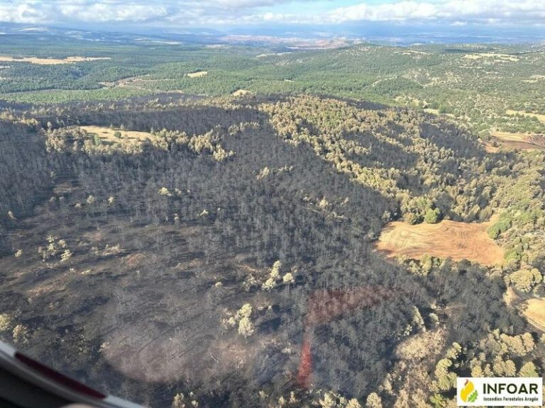 Descartan intencionalidad en el incendio de Corbalán y apuntan a causas naturales