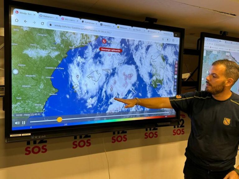 Baleares afectada por una DANA: Emergencias responden a 184 situaciones de emergencia