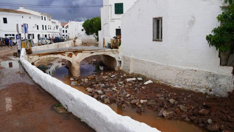 Consejeros tienen que rendir cuentas por los estragos de la gota fría en Menorca, según Unidas Podemos