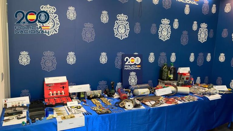 Desarticulan una red criminal de robos de casas en Valencia