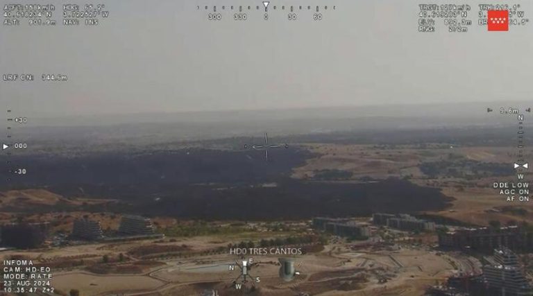 Se ha dominado el devastador incendio en Tres Cantos, con 535 hectáreas quemadas