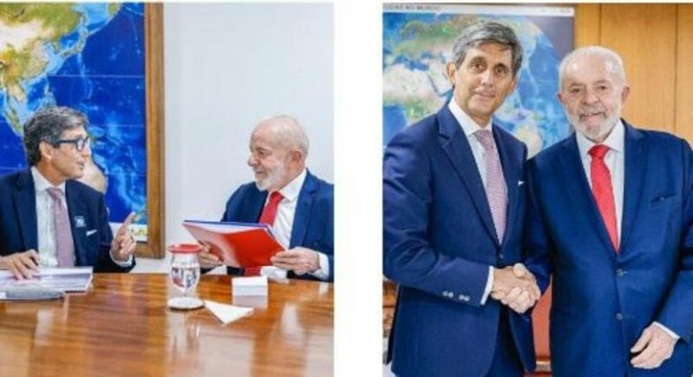 Álvarez Pallete lleva a Lula el compromiso de Telefónica con Brasil