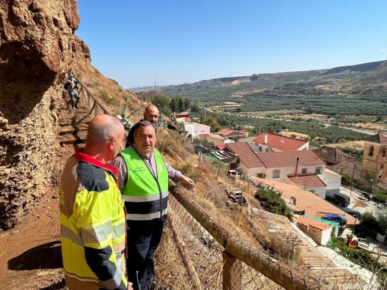 Viviendas cueva de Beas de Guadix, afectadas por las fuertes lluvias: Autoridades mantienen la expulsión de residentes