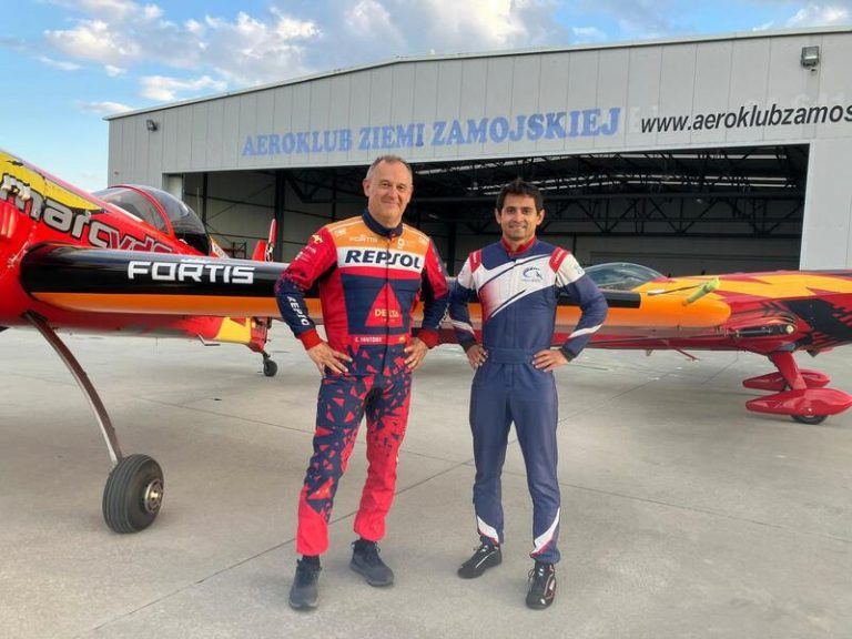 Cástor Fantoba ganó dos bronces en el Mundial de Vuelo Acrobático