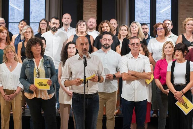 La portavoz de ERC, la número dos en el Congreso y varios alcaldes presentan la candidatura alternativa a Junqueras
