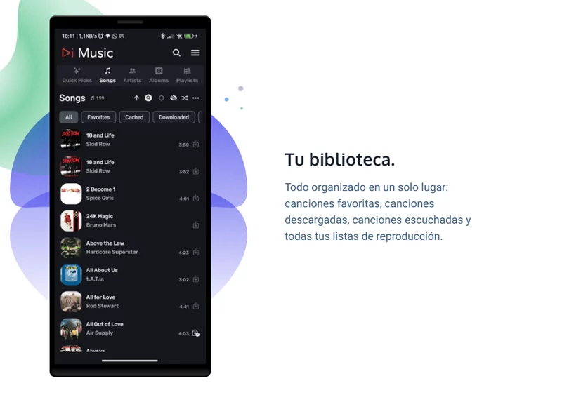 TODA LA MÚSICA ORGANIZADA