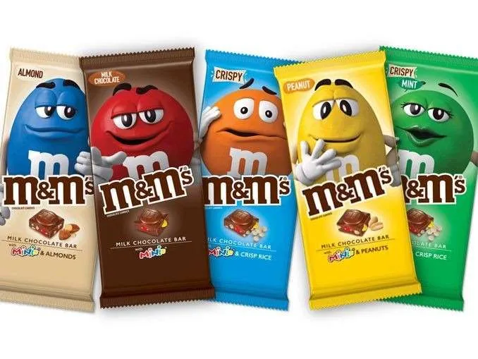 Chocolates M&Ms