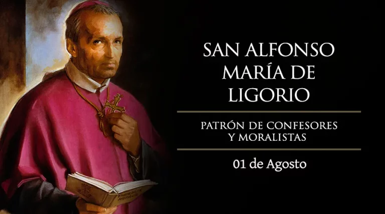 San Alfonso María de Ligorio: Santoral del 1 de agosto de 2024