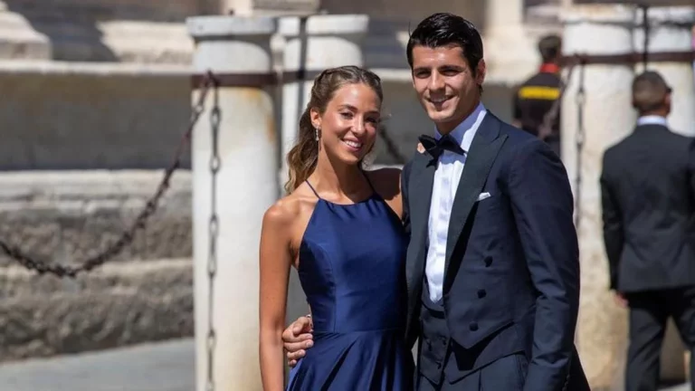 Alice Campello y Álvaro Morata acaban a tortas