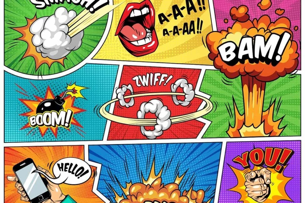 Conoce los elementos clave de un cómic