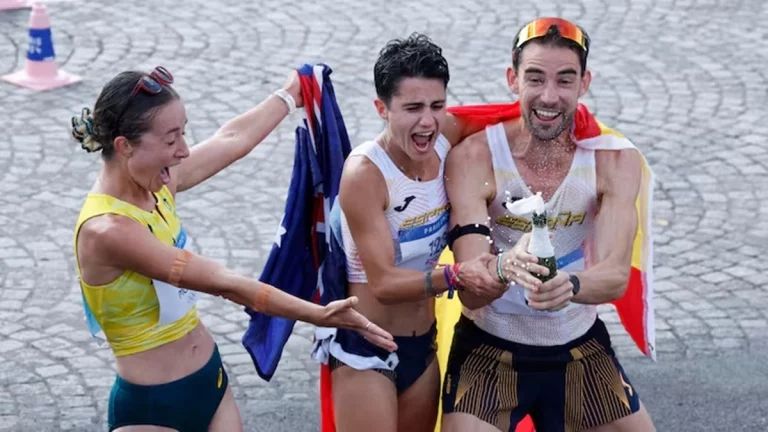 Récord histórico de Álvaro Martín y María Pérez para el atletismo español