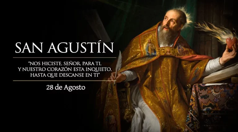 San Agustín de Hipona: Santoral del 28 de agosto de 2024