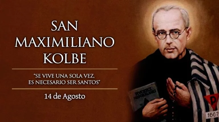 San Maximiliano Kolbe: Santoral del 14 de agosto de 2024
