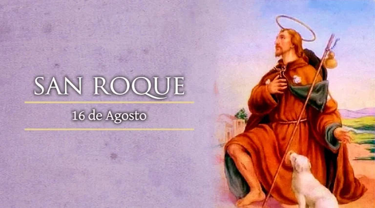 San Roque: Santoral del 16 de agosto de 2024