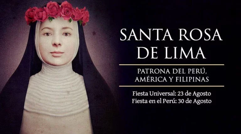 Santa Rosa de Lima: Santoral del 23 de agosto de 2024