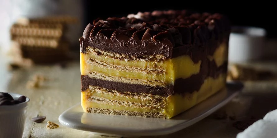 Tarta de flan y chocolate: un capricho indulgente