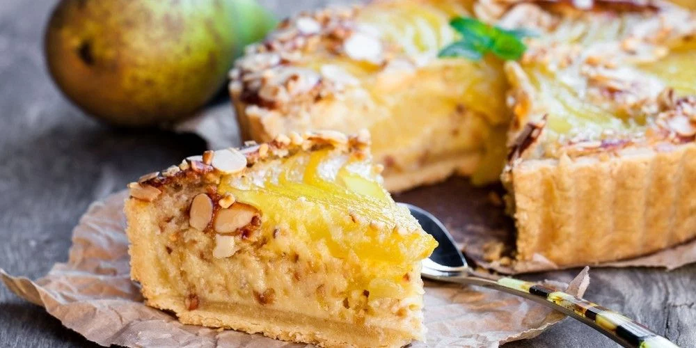 Tartaletas de ricota y pera