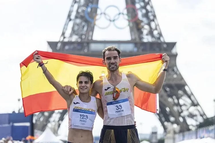 alvaro martin y maria perez record atletismo español