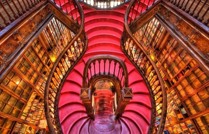 Librería Lello, la más hermosa del mundo.