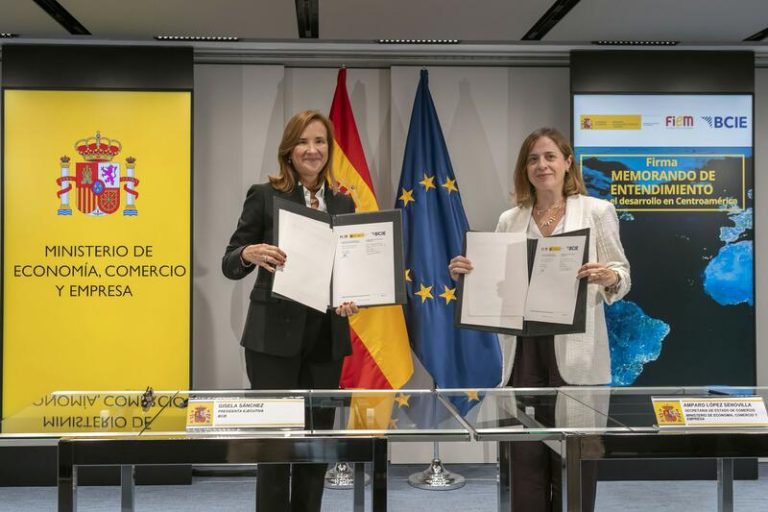 España colaborará con el Banco Centroamericano de Integración Económica para impulsar proyectos comunes