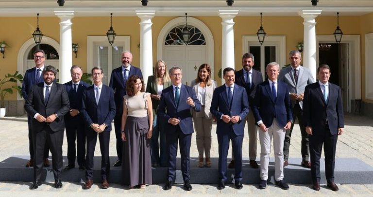 Feijóo y compañía piden frenar concierto económico catalán y evitar privatizaciones