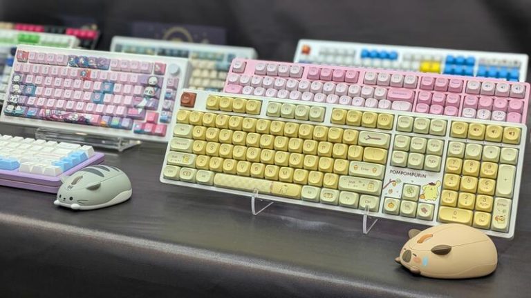 Asombrosos teclados cautivan Berlín: desde diseños suaves hasta los más avezados gamers