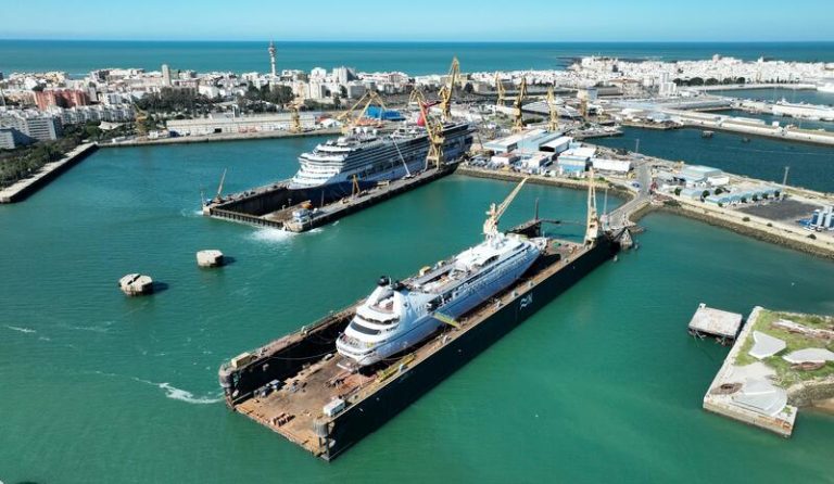 Navantia levanta velas en Cádiz: 70 embarcaciones y 18 cruceros en 2024