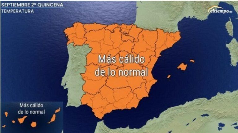 El veranillo de San Miguel será más cálido y ligeramente más seco