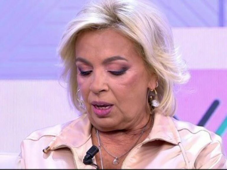 Carmen Borrego sobre su hijo: 