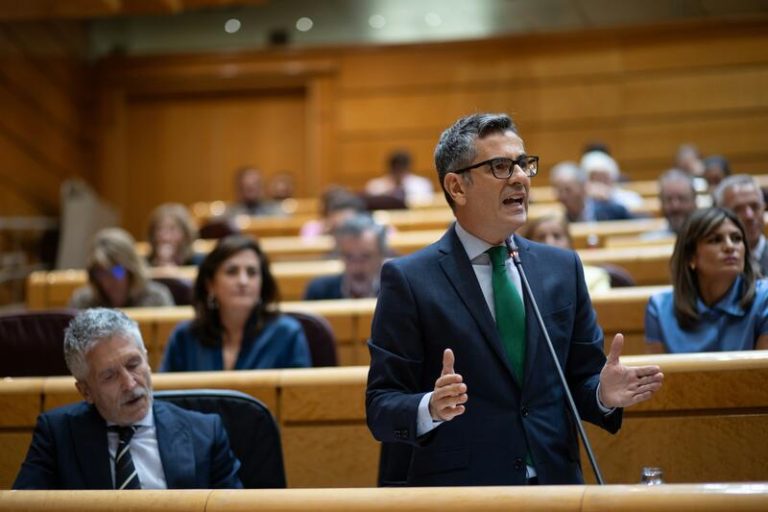 Bolaños denuncia la financiación del PP a algunos medios que difunden rumores y engaños