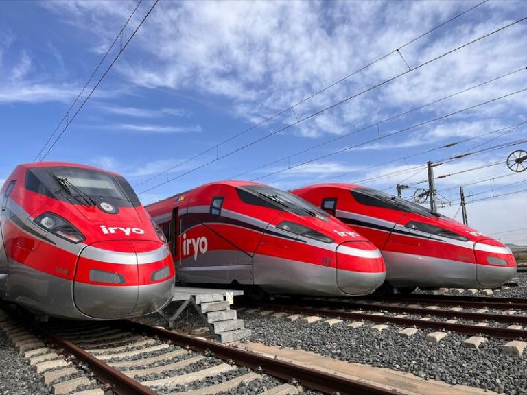 Iryo pierde 79 millones de euros en 2023 con una ocupación media de sus trenes del 66%